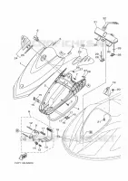 ENGINE HATCH 2 pour Yamaha VX1050D-R de 2016