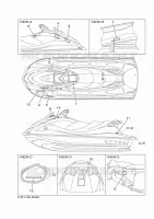 ETIQUETTE pour Yamaha VX1050D-R de 2016