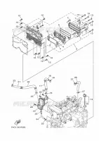 RADIATEUR D'HUILE / ECHANGEUR pour Yamaha VX1050D-R de 2016