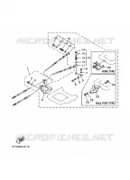 BOITIER DE COMMANDE A DISTANCE pour Yamaha E8D Enduro, Manual Starter, Tiller Handle, Manual Tilt, Pre-Mixing, Shaft 15