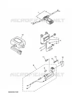 PIÈCES OPTIONNELLES pour Yamaha E8D Enduro, Manual Starter, Tiller Handle, Manual Tilt, Pre-Mixing, Shaft 15