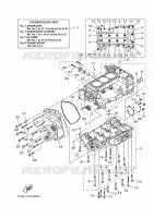 CARTER MOTEUR pour Yamaha VX1050B-R de 2016