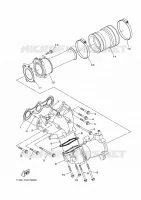 ECHAPPEMENT 1 pour Yamaha VX1050B-R de 2016