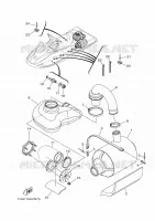 ECHAPPEMENT 3 pour Yamaha VX1050B-R de 2016