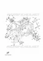 SUPPORT MOTEUR pour Yamaha VX1050B-R de 2016