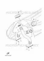 VENTILATION pour Yamaha VX1100B-M de 2013