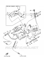 ECHAPPEMENT 2 pour Yamaha XA1200-A de 2002