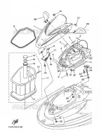 ENGINE HATCH 2 pour Yamaha XA1200-A de 2002