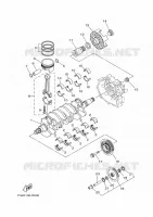 VILEBREQUIN / PISTON pour Yamaha FX CRUISER SVHO de 2017