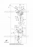 CARBURATEUR pour Yamaha F13.5A 4-STROKE de 2007