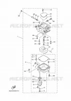 CARBURATEUR pour Yamaha F13.5A 4-STROKE de 2007