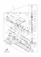 SYSTEME D'INCLINAISON pour Yamaha F13.5A 4-STROKE de 2007