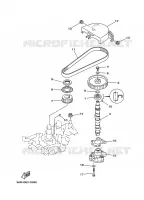 POMPE A HUILE pour Yamaha F13.5A 4-STROKE de 2007