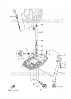 VENTILATEUR D'HUILE pour Yamaha F13.5A 4-STROKE de 2007