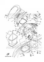ENGINE HATCH 2 pour Yamaha GP1300-B de 2003