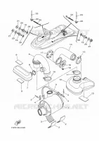 ECHAPPEMENT 3 pour Yamaha GP1800 de 2019