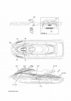 EMBLEME pour Yamaha GP1800 de 2019