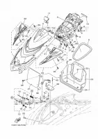 ENGINE HATCH 2 pour Yamaha GP1800 de 2019