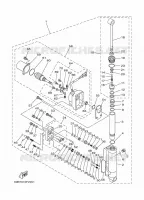 SYSTEME D'INCLINAISON pour Yamaha F15A 4-STROKE de 2007
