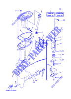 KIT DE REPARATION 3 pour Yamaha F15A 4 Stroke de 2001
