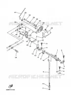COMMANDE D'ACCELERATEUR 1 pour Yamaha F15A 4 Stroke de 1998