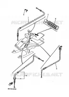 CABLE DE COMMANDE pour Yamaha SNOSCOOT de 1989