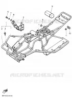 CADRE pour Yamaha SNOSCOOT de 1989