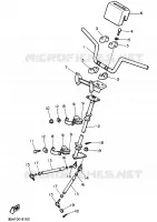 DIRECTION pour Yamaha SNOSCOOT de 1989
