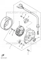 GENERATEUR pour Yamaha SNOSCOOT de 1989