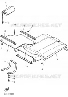 BUMPER pour Yamaha SNOSCOOT de 1989
