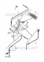 CABLE DE COMMANDE pour Yamaha SNOSCOOT de 1989