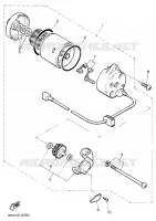 DEMARREUR pour Yamaha SNOSCOOT de 1989