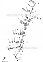 DIRECTION pour Yamaha SNOSCOOT de 1989