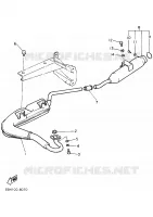 ECHAPPEMENT pour Yamaha SNOSCOOT de 1989