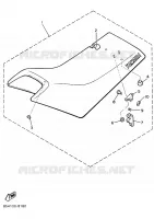 SELLE pour Yamaha SNOSCOOT de 1989