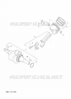 VILEBREQUIN / PISTON pour Yamaha SNOSCOOT de 2018