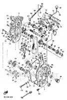 DETAIL BOITE DE VITESSE 2 (8CL1) pour Yamaha VMAX 500 de 1995