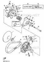 POULIE PRIMAIRE pour Yamaha PHAZER II LE de 1995