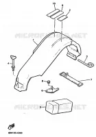 PROTECTION ET BOITE DE RANGEMENT pour Yamaha PHAZER II ST de 1995