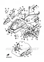 COUVERCLE CARROSSERIE AVANT pour Yamaha VENTURE GT de 1992