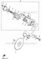 FREIN pour Yamaha VENTURE TF 480 de 2001