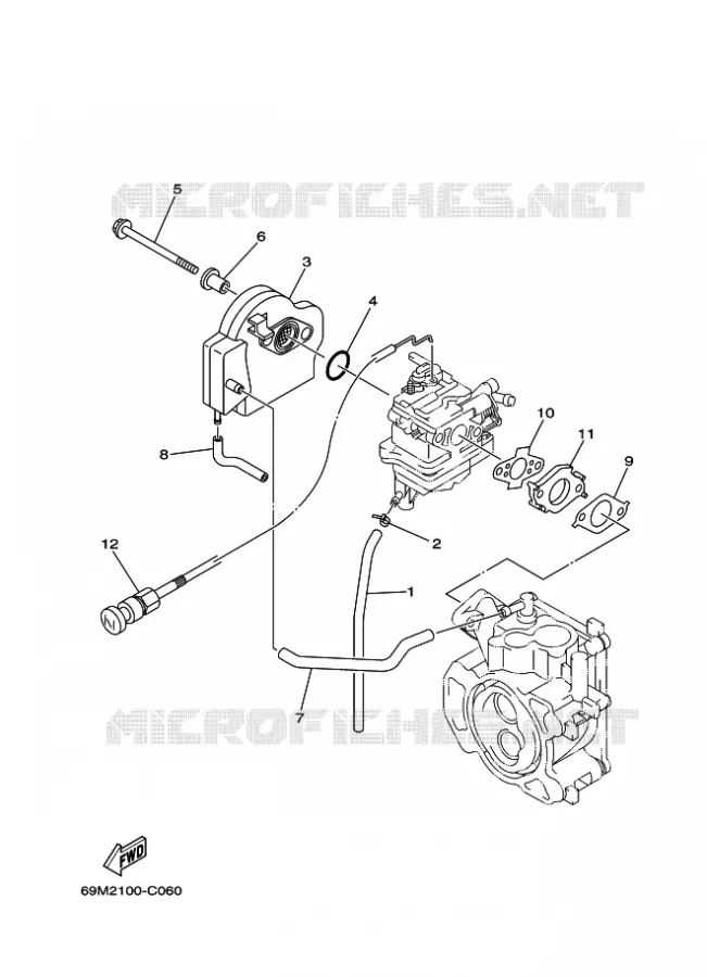 ADMISSION Yamaha OUTBOARD ENGINES 2.5hp (1.8kW) 2014 F2.5  F2.5AMHS
