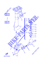 KIT DE REPARATION 3 pour Yamaha F2.5A Manual Starter, Tiller Handle, Manual Tilt, Shaft 20