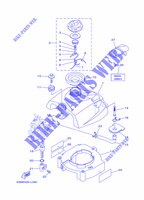 CARBURATEUR pour Yamaha F2.5A Manual Starter, Tiller Handle, Manual Tilt, Shaft 15