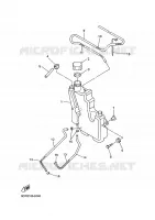 RESERVOIR D'HUILE pour Yamaha VMAX 500 XT de 1999