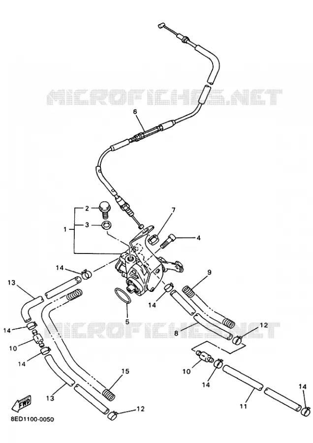 POMPE A HUILE Yamaha snowmobiles 600 2002 MOUNTAIN  MM600