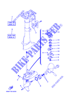 KIT DE REPARATION 3 pour Yamaha F2.5A Manual Starter, Tiller Handle, Manual Tilt, Shaft 15