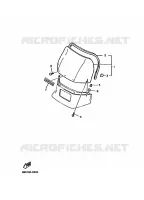 PARE BRISE pour Yamaha VK540 III de 1992