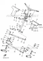 DIRECTION pour Yamaha VK540 III de 1992