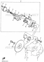 FREIN pour Yamaha VK540 III de 1992